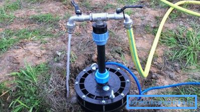 Wellhead pro použití v teplé sezóně.