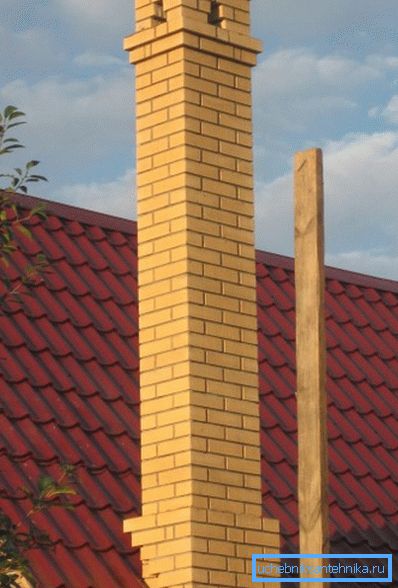 Optimální výška cihelného komína