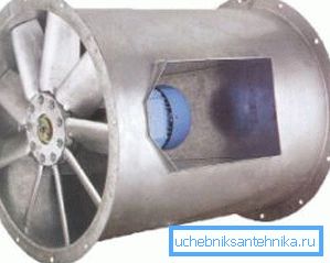 Axiální odtahový ventilátor AXCBF-18