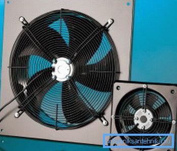 Axiální ventilátory obytného větracího systému
