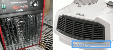 Elektrické vytápění garáže pomocí ventilátorů
