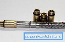 Adaptér M10-M8 pro směšovače s různými délkami Adaptér M10-M8 pro směšovače s různými délkami