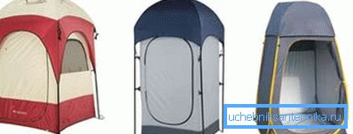 Přenosné skládací sprchy Přenosné skládací sprchy