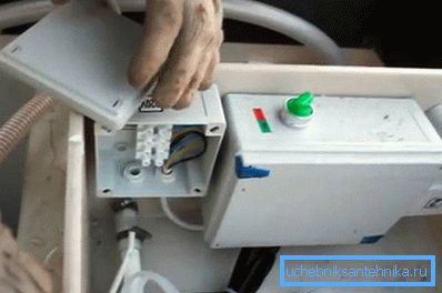 1159 Připojte elektrický kabel k septiku Topaz