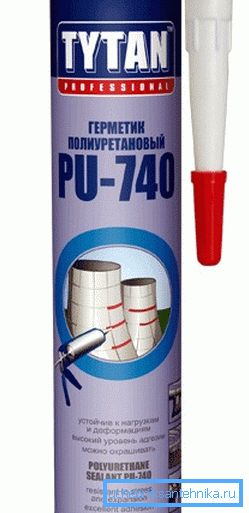 Polyuretanová tmely