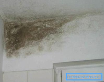 Důsledky špatného větrání nebo jeho nepřítomnosti
