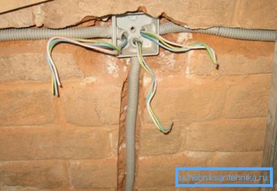 Správná instalace elektrických komunikací v předřezané stěně ve stěně. Správná instalace elektrických komunikací v předřezané stěně ve stěně.