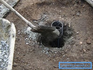 Při samoinstalaci neexistují žádné jasné pokyny, ale kanál můžete cementovat pomocí 