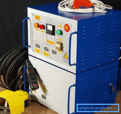 Příklad elektrické instalace.