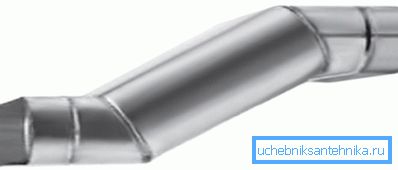 Příklad galvanizované kachny s klesajícím průměrem Příklad galvanizované kachny s klesajícím průměrem
