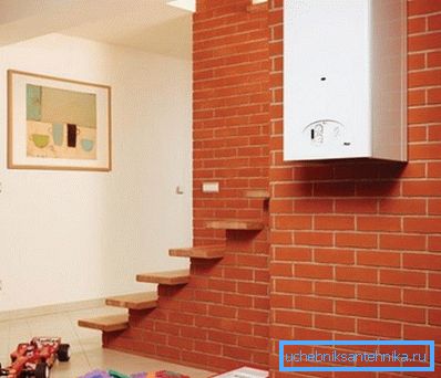 Příklad umístění elektrické kotle. Příklad umístění elektrické kotle.