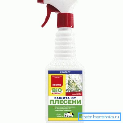 Příklad spreje formy