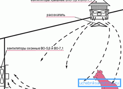 Nucené větrání v prasátko s vlastními rukama Nucené větrání v prasátko s vlastními rukama