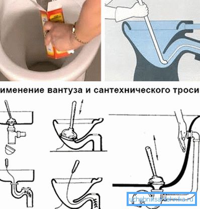 Čistěte si toaletu vlastními rukama pomocí sody, plunžru a kabelu Čistěte si toaletu vlastními rukama pomocí sody, plunžru a kabelu