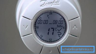 Programovatelná elektronická tepelná hlava.