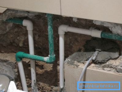 Umístění klempířů do zdi - není to nejlepší