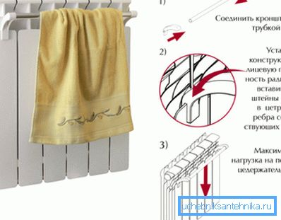Jednoduchý držák na ručník Jednoduchý držák na ručník