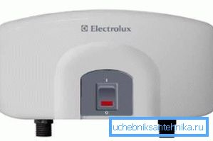 Tekoucí elektrický ohřívač vody mixér pro dům a byt