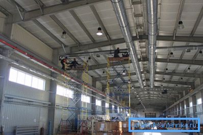 Proces instalace ventilačního systému Proces instalace ventilačního systému