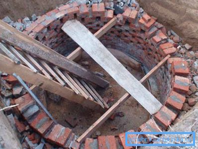 Proces pokládky cihel