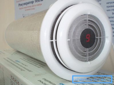 Rekuperátor pro instalaci na kruhový kanál