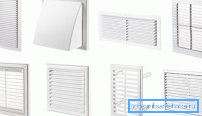 Mřížky pro ventilační kanály