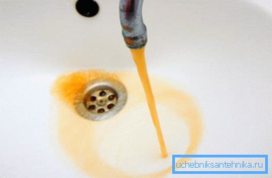 Rušivá voda z vodovodu