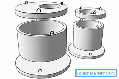 Pomocí kroužků můžete zakoupit dno a kryt pod poklopem