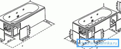 Diagram instalace jacuzzi
