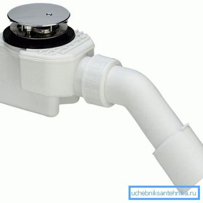Sifon pro sprchovou paletu o šířce 60 mm jako žebřík Sifon pro sprchovou paletu o šířce 60 mm jako žebřík