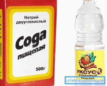 Soda a ocot - věrní pomocníci