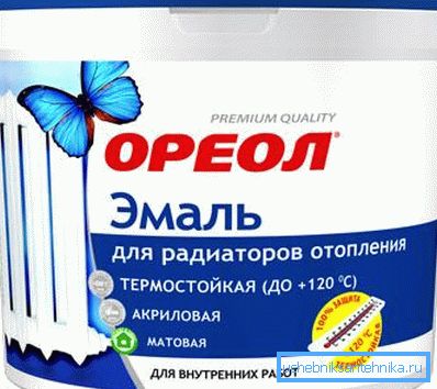 Speciální barva pro radiátory a akrylátové topné trubky Speciální barva pro radiátory a akrylátové topné trubky
