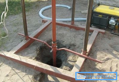 Speciální zařízení pro ruční vrtání do hloubky 15 metrů