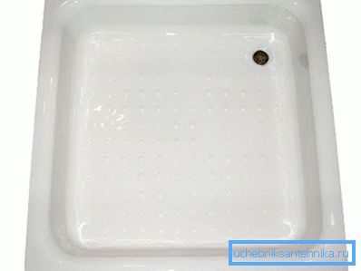 Standardní litinová sprchová vanička 800x800 mm Standardní litinová sprchová vanička 800x800 mm