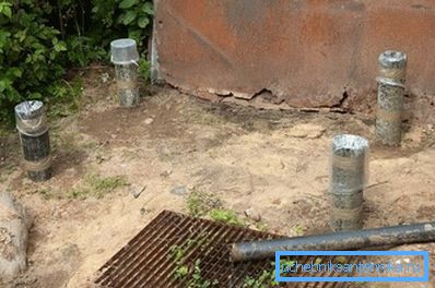 Základna pilíře je připravena. Základna pilíře je připravena.