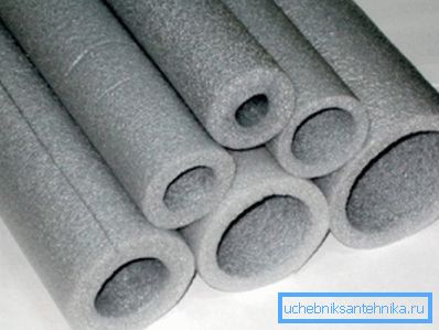 Tepelná izolace pro potrubí z polyetylénové pěny