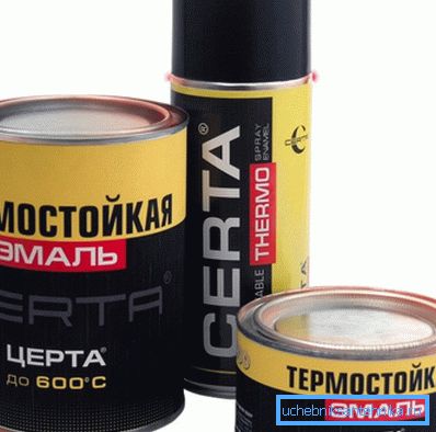 Tepelná barva pro pec