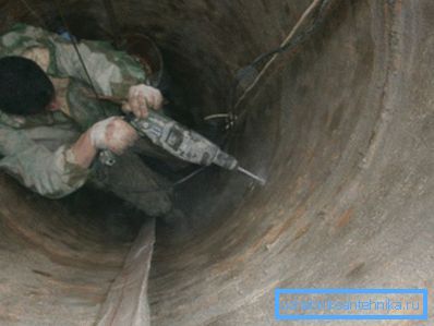 Vyvrtávání vrstveného betonu