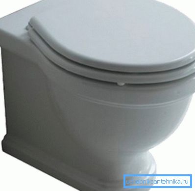Typ toaletní mísy Typ toaletní mísy