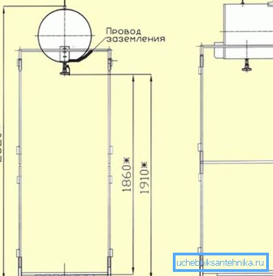 Instalace nádrže pro letní sprchu a designové prvky