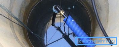 Instalace ponorného čerpadla Instalace ponorného čerpadla
