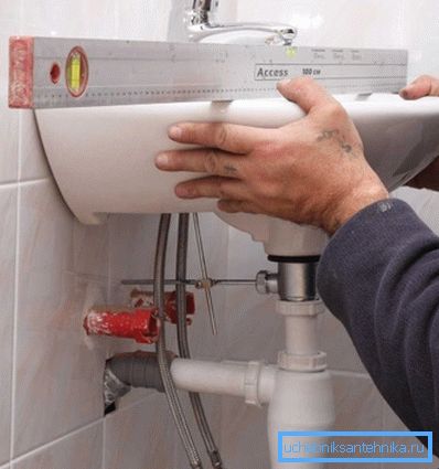 Instalace umyvadla