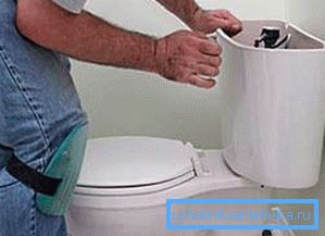 Instalace splachovací nádrže