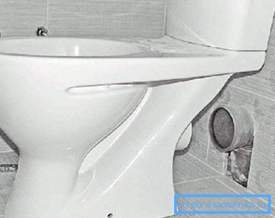 Instalace WC s vodorovným uvolněním