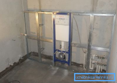 Montáž vestavného WC na sádrokartonové zdi Montáž vestavného WC na sádrokartonové zdi