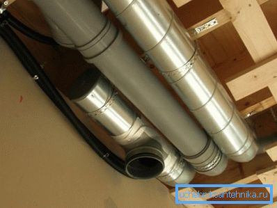 PVC ventilační systém potrubí