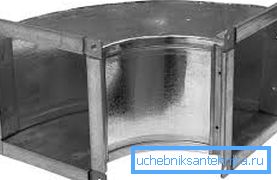Ventilační výstup 90 stupňů s typem příruby Ventilační výstup 90 stupňů s typem příruby