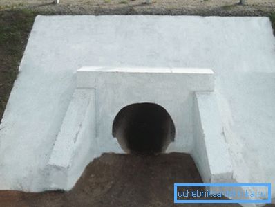 Uzávěr konce přívodu vody