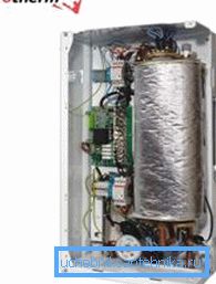 Vnitřní zařízení elektrických kotlů 