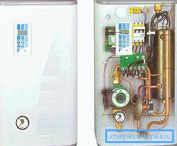 Vnitřní struktura elektrických kotlů pro zkušeného člověka je zcela srozumitelná, i když nestojí za to, že by taková zařízení byla nezávislá.